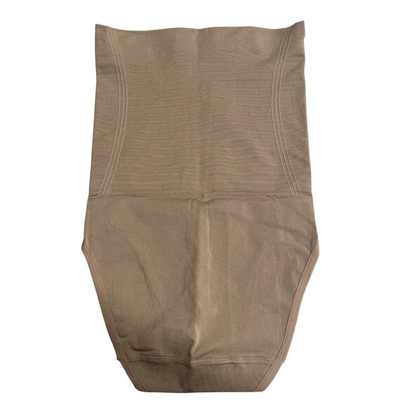 Curveez® Signature Control Briefs Underwear Shapewear Tan Sz MED  CUR3739 - Picture 2 of 4
